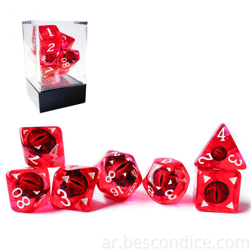 Dnd Dice Set Dragon Eye 1